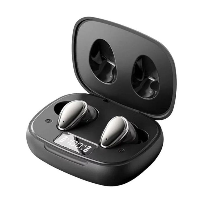 Vention Tiny T13 Auriculares Intraurales Inalambricos - Bluetooth 5.3 - Autonomia hasta 6h - Alcance 10m - Cancelacion Activa de Ruido ANC - Color Negro