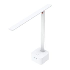 Vention Lampara LED de Sobremesa - Potencia 5W - Autonomia hasta 15h - Bateria Recargable de 1800mAh - Luz LED Regulable - Plegable - Luminosidad 170lm - Color Blanco