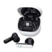 Trust GXT 409 Oxxie Auriculares TWS - Bluetooth - Indicadores LED - Receptor USB-C - ABS Reciclado - Multiplataforma - Cancelacion de Ruido ENC - 29x56x60mm - Color Blanco y Negro