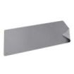 Trust Benya Alfombrilla de Escritorio XXL - PVC - Superficie Suave - Antideslizante - Flexible - 430x900mm - Color Gris