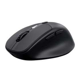 Trust Zevo Raton Inalambrico - Ajustable hasta 4000dpi - Bluetooth - Clic Silencioso - Receptor USB-A - Multidispositivo - 40x70x104mm - Color Negro