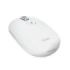 Trust Seron Raton Inalambrico - Ajustable hasta 3200dpi - Bluetooth - Recargable - Clic Silencioso - Receptor USB-C - Multiplataforma - 31x62x111mm - Color Blanco