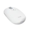 Trust Seron Raton Inalambrico - Ajustable hasta 3200dpi - Bluetooth - Recargable - Clic Silencioso - Receptor USB-C - Multiplataforma - 31x62x111mm - Color Blanco