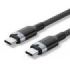 Vention Cable USB-C - Potencia hasta 240W - Longitud 2m - Recubrimiento de Nailon Trenzado - Velocidad hasta 480Mbps - Color Negro
