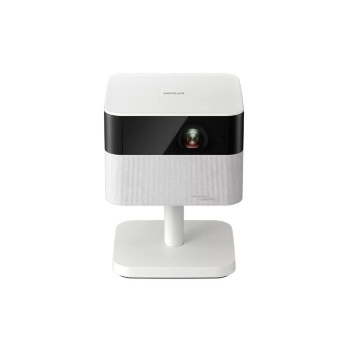 Epson Lifestudio Flex Plus EF-71 Proyector FullHD - 700 Lumenes - Sistema de Sonido Bose - WiFi, Bluetooth, Android TV, HDMI, USB - Color Blanco