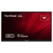 ViewSonic VA1650 Monitor Portatil 16" IPS FHD 60Hz - Respuesta 7ms - Altavoces 2W - HDMI, USB-C - VESA 75x75 mm - Color Negro