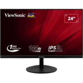 Viewsonic VA24E2-H Monitor 23.8"  LED IPS FullHD 144Hz - Respuesta 1ms - VGA, HDMI - Color Negro