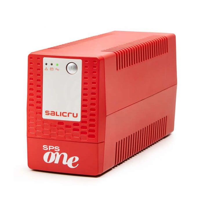 Salicru SPS 700 ONE IEC Sistema de Alimentacion Ininterrumpida - SAI/UPS - 700 VA - Line-interactive - Tipo de Tomas IEC - Color Rojo