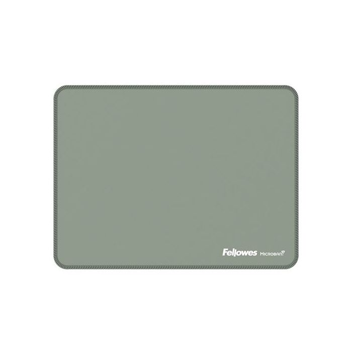 Fellowes Breyta Alfombrilla XL - Antideslizante - Proteccion Antimicrobiana - Bordes Reforzados - Fabricado con Material Reciclado - 21x28x0.25cm - Color Verde Salvia
