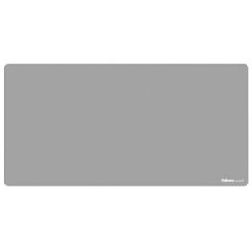 Fellowes Breyta Alfombrilla de Escritorio - Antideslizante - Proteccion Antimicrobiana - Antirreflectante - Fabricado con Material Reciclado - 40x80x0.25cm - Color Gris