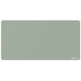 Fellowes Breyta Alfombrilla de Escritorio - Antideslizante - Proteccion Antimicrobiana - Antirreflectante - Fabricado con Material Reciclado - 40x80x0.25cm - Color Verde Salvia