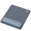 Fellowes Breyta Alfombrilla con Reposamuñecas - Revestimiento Antipolvo - Proteccion Antimicrobiana - Tacto Suave - Fabricado con Material Reciclado - 24x20x1.75cm - Color Azul