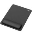 Fellowes Breyta Alfombrilla con Reposamuñecas XL - Revestimiento Antipolvo - Proteccion Antimicrobiana - Tacto Suave - Fabricado con Material Reciclado - 28x21x1.75cm - Color Negro