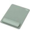 Fellowes Breyta Alfombrilla con Reposamuñecas XL - Revestimiento Antipolvo - Proteccion Antimicrobiana - Tacto Suave - Fabricado con Material Reciclado - 28x21x1.75cm - Color Verde Salvia