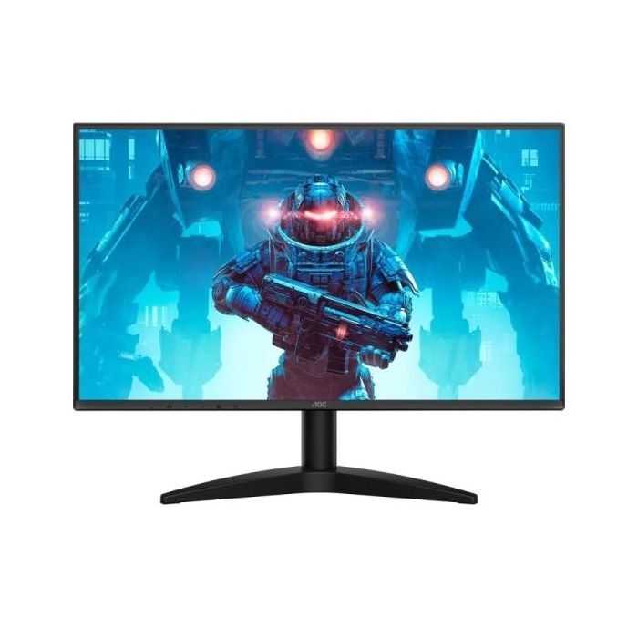 AOC 24B36X Monitor 24" LED IPS FullHD 144Hz HDR10 - Respuesta 4ms - HDMI, Displayport - VESA 100x100mm - Color Negro