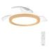 Philips Bliss DC Fan Ceiling Ventilador de Techo con Luz LED Hasta 6500K - Aspas Retractiles - 35W Ventilador + 28W Luz - Mando a Distancia - Color Blanco/Madera