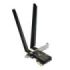 TP-Link Archer TBE552E Adaptador de Red PCI - Indicador LED - Bluetooth - Velocidad 9.3Gbps - WiFi 7 Tribanda - 2 Antenas Multidireccionales - Seguridad Avanzada - Color Negro