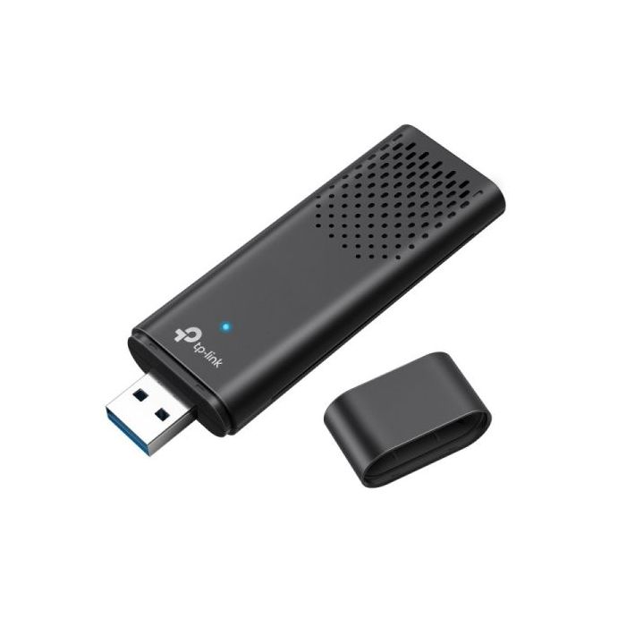 TP-Link Archer TX1800U Adaptador USB a WiFi 6 - Doble Banda - Velocidad hasta 1.2Gbps - Seguridad Avanzada - Color Negro