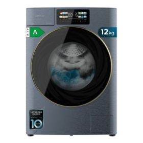 Cecotec Bolero DressCode 12950 Autodose Direct Drive 3D Titanium Lavadora de Carga Frontal de 12kg - 1400rpm - Autodosificacion - 13 Programas - Pantalla Tactil - 60x57.7x84.7cm - Color Azul Petroleo