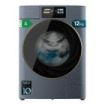 Cecotec Bolero DressCode 12950 Autodose Direct Drive 3D Titanium Lavadora de Carga Frontal de 12kg - 1400rpm - Autodosificacion - 13 Programas - Pantalla Tactil - 60x57.7x84.7cm - Color Azul Petroleo
