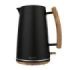 Cecotec Thermosense 400 Black Woody Hervidor de Agua - 3000W - Capacidad de 1.7L - Acero Inoxidable - Filtro Antical - Base 360º - Ventana de Visualizacion - Color Negro