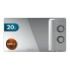 Cecotec Proclean 3160 Mirror Microondas - 700W - Capacidad 20L - Grill de 800W - Tecnologia 3DWave - Modo Descongelar - 6 Niveles - Avisador Acustico - Color Acero