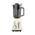 Cecotec Power Black Titanium RetroBeige Batidora de Vaso - 1200W - Jarra de 1.5L - Funcion Pulse - 4 Hojas Recubiertas de Titanio - Velocidad Ajustable - Color Beige