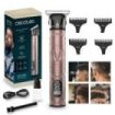Cecotec PrecisionCare Warrior Afeitadora Recortadora - Recargable - Autonomia hasta 120 Minutos - Pantalla LCD - 4 Peines Guia - Incluye Accesorios - Color Cobre