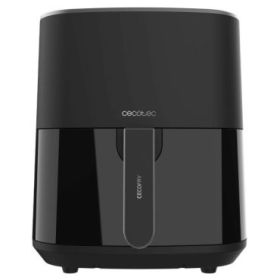Cecotec Cecofry Fantastik 5500 Freidora de Aire de 5.5L - 1500W - Menus Preconfigurados - Temperatura Regulable hasta 200ºC - Temporizador - Panel Tactil Multifuncion - Color Negro