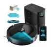 Cecotec Conga 8290 Immortal Ultra Power Home Genesis Robot Aspirador 4 en 1 con Base de Autovaciado - 7000Pa - Bateria 5200mAh - Navegacion Laser - 10 Modos - Control con App - Color Negro