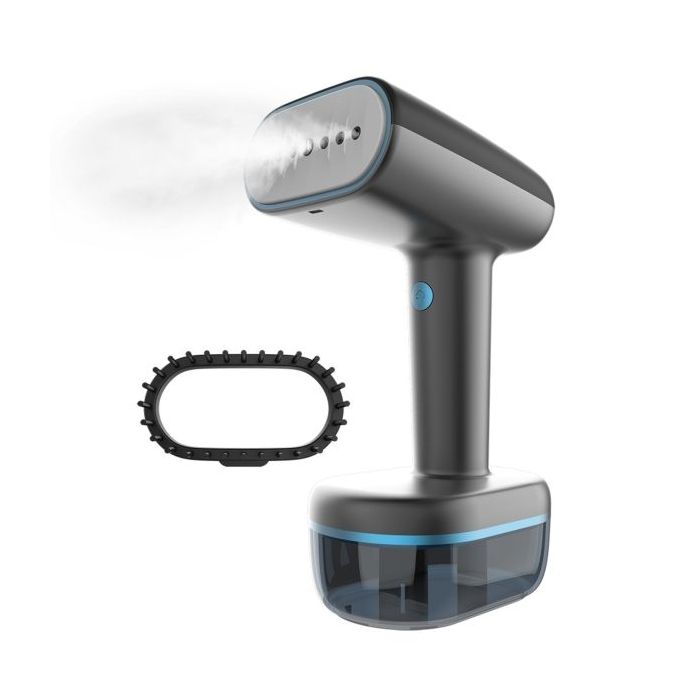 Cecotec IronHero 1800 Force Plancha Vertical - 1800W - Vapor Continuo de 35g/min - Suela Ceramica Ultradeslizante - Luz Indicadora - Sistema Antigoteo - Autoapagado - Color Gris Oscuro