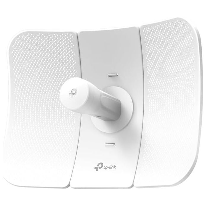 TP-Link CPE610 Antena Direccional de 27dBi - Cobertura hasta 30km - Velocidad hasta 300Mbps - IP65 - WiFi - Injector PoE Pasivo Incluido - Color Blanco