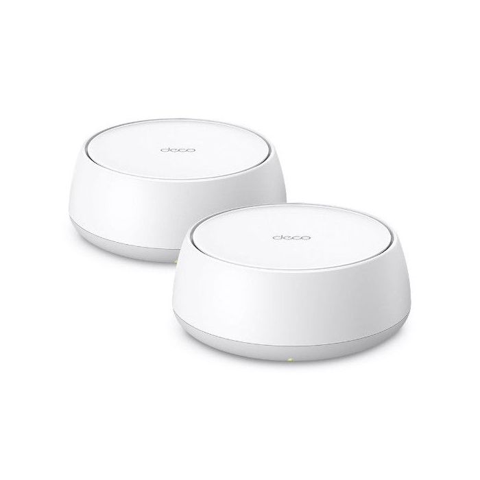 TP-Link Deco BE22 Pack de 2 Sistemas WiFi Mesh - Doble Banda - Velocidad hasta 3.6Gbps - Ethernet 1Gbps - WiFi 7 - VPN - Color Blanco