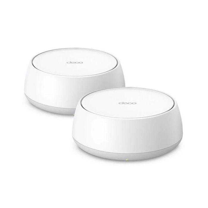 TP-Link Deco BE25 Pack de 2 Sistemas WiFi Mesh - Doble Banda - Velocidad hasta 3.6Gbps - WiFi 7 - Ethernet 2.5Gbps - VPN - Color Blanco