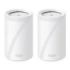 TP-Link Deco BE65 Pack de 2 Sistemas WiFi Mesh - Tribanda - Velocidad hasta 9.3Gbps - WiFi 7 - Ethernet 2.5Gbps - VPN - Color Blanco