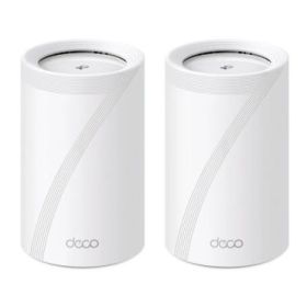 TP-Link Deco BE65 Pack de 2 Sistemas WiFi Mesh - Tribanda - Velocidad hasta 9.3Gbps - WiFi 7 - Ethernet 2.5Gbps - VPN - Color Blanco