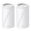 TP-Link Deco BE85 Pack de 2 Sistemas WiFi Mesh - Tribanda - Velocidad hasta 19Gbps - WiFi 7 - Ethernet 10Gbps - VPN - Color Blanco