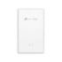 TP-Link Omada EAP625GP-Wall Punto de Acceso de Doble Banda - PoE - Velocidad 1.8Gbps - Cobertura hasta 50m2 - 120 Clientes - Incluye Kit de Montaje - WiFi 6 Mesh - RJ45 - Color Blanco