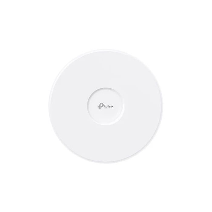 TP-Link Omada EAP723 Punto de Acceso de Doble Banda - PoE - Velocidad hasta 3.6Gbps - Cobertura hasta 140m2 - Soporta hasta 250 Clientes - WiFi 7 BE3600 - Ethernet - Color Blanco