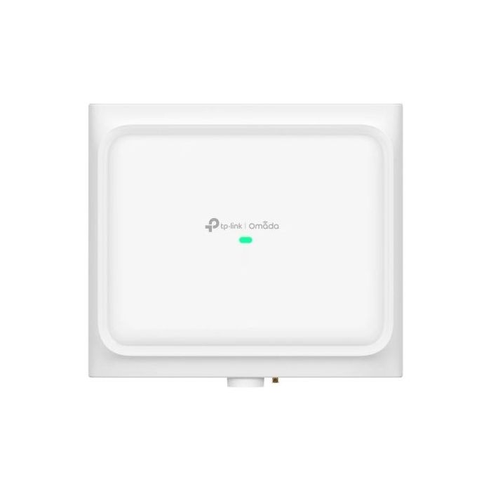 TP-Link Omada EAP772-Outdoor Punto de Acceso Tribanda - PoE - Velocidad hasta 9.3Gbps - Cobertura hasta 300m2 - Soporta hasta 380 Clientes - WiFi 7 Mesh - Ethernet - Color Blanco