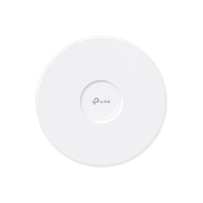 TP-Link Omada EAP773 Punto de Acceso Tribanda - PoE - Bluetooth - Cobertura hasta 140m2 - Velocidad hasta 9.3Gbps - Soporta hasta 380 Clientes - WiFi 7 Mesh - Ethernet - Color Blanco