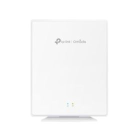 TP-Link Omada EAP610GP-Desktop Punto de Acceso de Doble Banda - PoE - Velocidad hasta 1.8Gbps - Cobertura hasta 140m2 - Soporta hasta 120 Clientes - WiFi 6 - Ethernet - Color Blanco