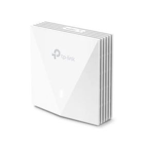 TP-Link Omada EAP650-Wall Punto de Acceso de Doble Banda - Velocidad 3Gbps - Cobertura hasta 40m2 - Soporta hasta 100 Clientes - WiFi 6 - Ethernet - Color Blanco