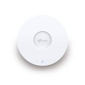 TP-Link Omada EAP653 Punto de Acceso de Doble Banda - PoE+ - Bluetooth - Cobertura hasta 140m2 - Velocidad 3Gbps - Soporta hasta 250 Clientes - WiFi 6 Mesh - RJ45 - Color Blanco