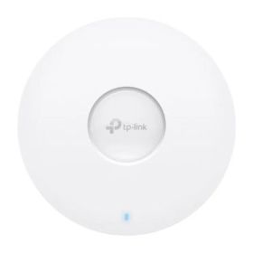 TP-Link Omada EAP673 Punto de Acceso de Doble Banda - Velocidad hasta 5.4Gbps - Cobertura hasta 140m2 - WiFi 6 Mesh - Ethernet - Soporta hasta 250 Clientes - PoE+ - Color Blanco