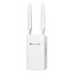 TP-Link Omada ER703WP-4G-Outdoor Router de Doble Banda - Velocidad hasta 3Gbps - 3x1Gbps WAN/LAN - NanoSIM - VPN - WiFi - Seguridad Avanzada - Antenas Externas - Color Blanco