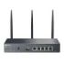 TP-Link Omada ER706W Router de Doble Banda - Velocidad hasta 3Gbps - VPN - WiFi - 1Gbps SFP - 5xRJ45 1Gbps - Antenas Desmontables - Color Negro