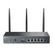 TP-Link Omada ER706W Router de Doble Banda - Velocidad hasta 3Gbps - VPN - WiFi - 1Gbps SFP - 5xRJ45 1Gbps - Antenas Desmontables - Color Negro
