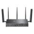 TP-Link Omada ER706WP-4G Router de Doble Banda NAT - WiFi hasta 3Gbps - Ethernet - VPN - 1Gbps SFP - 1Gbps WAN - 4x1Gbps LAN - Balanceo de Carga - Antenas Desmontables - Color Negro
