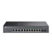 TP-Link Omada ER7412-M2 Router - VPN - 8xRJ45 1Gbps - 2xRJ45 2.5Gbps - 2x1Gbps SFP - USB 3.0 - Carcasa de Acero - Balanceo de Carga - Gestion Centralizada en Nube - Color Negro